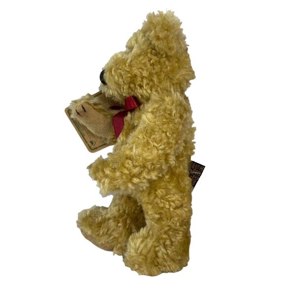 Boyds Bear Plush Jointed Articulated Head Arms Legs 1990s Archive w/Tag & Bow - Picture 2 of 12